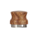 53 mm Pear Wood Stainless Steel Coffee Compressor