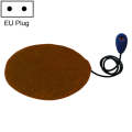 30x30cm Coffee 12V Low Voltage Multifunctional Warm Pet Heating Pad Pet Electric Blanket(EU Plug)