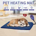 30x30cm Green 12V Low Voltage Multifunctional Warm Pet Heating Pad Pet Electric Blanket(EU Plug)
