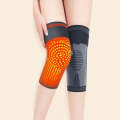 1 Pair Strap Compression Knee Pads Anti-Cold and Anti-Slip Pads, Style: Mugwort XL