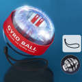 Magnetic Wrist Ball Gyro Training Decompression Fitness Device, Color: Red With Light