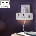 LDNIO SC2311 20W PD+QC 3.0 Multifunctional Home Fast Charging Socket with Night Light, Spec: EU Plug