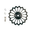 BIKERSAY Bicycle Rear Derailleur Bearing Guide Wheel Accessories, Color: SDL-17 Black