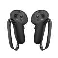 For Meta Quest Pro 1 Pair Handle Silicone Case Cover VR Accessories(Black)