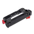 For DJI Ronin RS3 Pro Adjustable Angle Aluminum Alloy Handle Stabilizer(Black)