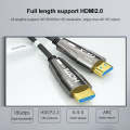 HDMI 2.0 Male To HDMI 2.0 Male 4K HD Active Optical Cable, Cable Length: 25m