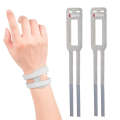 1 Pair EADEN Sports Wrist Brace Yoga Fitness TFCC Support Wrist Cover, Size: M(Comfortable Gray)