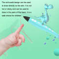 Dinosaur Toy Children 3D Printing Pen Low Temperature Painting Brush(Blue)