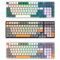 ZIYOU LANG  K3 100 Keys Game Glowing Wired Mechanical Keyboard, Cable Length: 1.5m, Style: Micro ...