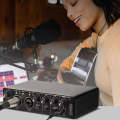 SK-1 USB Computer Driver-free Recording Sound Card Instrument Arranger Mixer
