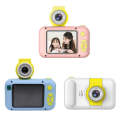 X101 Mini HD Lens Reversible Child Camera, Color: Blue+16G+Card Reader