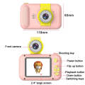 X101 Mini HD Lens Reversible Child Camera, Color: Blue+32G+Card Reader