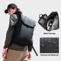 BANGE BG-2575  Anti theft Waterproof Laptop Backpack 15.6 Inch Daily Work Business Backpack(Black)