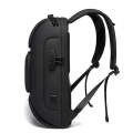 BANGE  BG-7216plus Antitheft Waterproof Travel Men Backpack 15.6 Inch Laptop Bag(Grey)