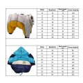 Autumn/Winter Dog Warm Cotton Jacket Pet Clothes, Color: Dark Blue 4 Legs(20)