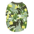Dog Clothes Camouflage Series Fleece Sweater Small Pet Clothing, Size: S(Camouflage Yellow)