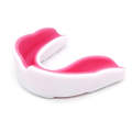W003 Sanda Training Basketball Boxing Sports Mouth Guard EVA Braces, Style: Children (White Pink)