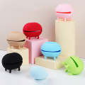 Beauty Makeup Egg Storage Breath Portable Silicone Makeup Products Air Cushion Powder Puff Box(Pink)