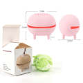 Beauty Makeup Egg Storage Breath Portable Silicone Makeup Products Air Cushion Powder Puff Box(Pink)