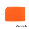 Curl Rod Insulation Sleeve Straight Hair Silicone Heat Insulation Pad(Orange)
