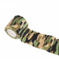 4.5m X 5cm Self-Adhesive Non-Woven Outdoor Camouflage Tape Bandage(Wetland Camouflage No. 6)