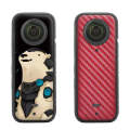 Sunnylife IST-TZ485 For DJI Insta360 X3 Panoramic Camera PVC Protection Scraper Film Stickers(Pol...