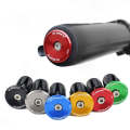 2pairs Aluminum Alloy Bicycle Expansion Handlebar Plug(Red)