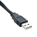 USB to 3 RCA Bus 1 Male 3 Female AV Audio Cable, Size: 25cm