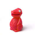 Crocodile Pet Toys Leak Food Grinding Teeth Bite Resistant Multifunctional Dog Toys(Red)