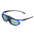 JX30-T Active Shutter 3D Glasses Support 96HZ-144HZ for DLP-LINK Projection X5/Z6/H2(Blue)