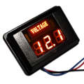 DES-2 Car Battery Voltage Meter DC LED Digital Display 12V Motorcycle RV Yacht Voltage Meter Dete...