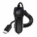 522AL Fast Charging With Cable Car Charging, Output Interface: Type-C/USB-C (Black)