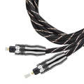 EMK QH/A6.0 Digital Optical Fiber Audio Cable Amplifier Audio Line, Length 1.5m(Black)