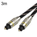 EMK HB/A6.0 SPDIF Interface Digital High-Definition Audio Optical Fiber Cable, Length: 3m(Black W...