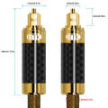 EMK GM/A8.0 Digital Optical Fiber Audio Cable Amplifier Audio Gold Plated Fever Line, Length: 1.5...