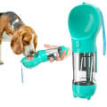 3 in 1 Leakproof Outdoor Dog Water Fountain Portable Pet Drinking Bottle, Size: 300ml(Lake Blue)