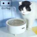346578 Pets Automatic Circulation Filter Cat Flowing Drinking Fundation, Spec: EU Plug(Crystal Fa...