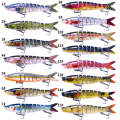 HENGJIA JM063 Multi-Section Fake Bait 8 Section Sinker Lures, Size: 13.4cm 18g(2)