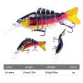HENGJIA JM065 12cm Luya Fishing Gear Bait Multi-Section Fish Sinking Lure(6)