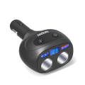 Yopin GC-13F Fast Charging Version 5 In 1 Rotatable Dual USB Multifunctional Car Charger