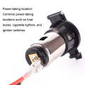 Car Cigarette Lighter Socket Waterproof Power Supply 120W/250W Modification 12/24V Cigarette Ligh...
