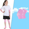 N1033 Child Football Equipment Basketball Sports Protectors, Color: Pink Knee Pads(M)