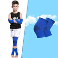 N1033 Child Football Equipment Basketball Sports Protectors, Color: Blue Knee Pads(M)