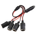 4 In 1 Auto High Power Cigarette Lighter Car Charger