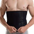 Sports Waist Belt Fitness Girdle Belly Belt Sweatproof Wide Waistband, Specification: L 25x95cm (...