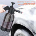 2L Foam Sprayer Pressure Spray Bottle for Car Washing Plants Watering Fertilizing(Black)