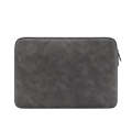 ND12 Lambskin Laptop Lightweight Waterproof Sleeve Bag, Size: 13.3 inches(Deep Gray)