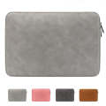 ND12 Lambskin Laptop Lightweight Waterproof Sleeve Bag, Size: 13.3 inches(Deep Gray with Bag)