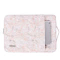 G4-89  PU Laptop Case Tablet Sleeve Bag with Telescoping Handle, Size: 12 Inch(Light Pink)