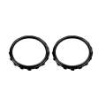 For Xbox One Elite 1pair 3D Replacement Ring Handle Accessories, Color: Black